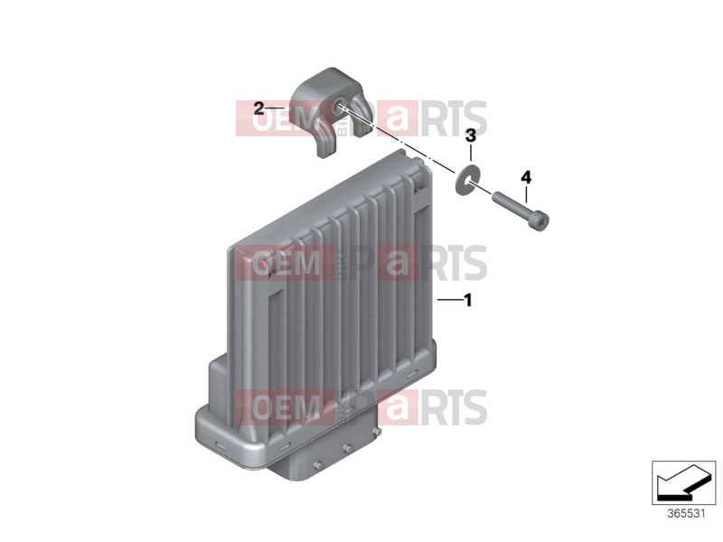 BMW Motorrad BMW 2017 C-Models C evolution (0C03) 61_5407 | General Module 