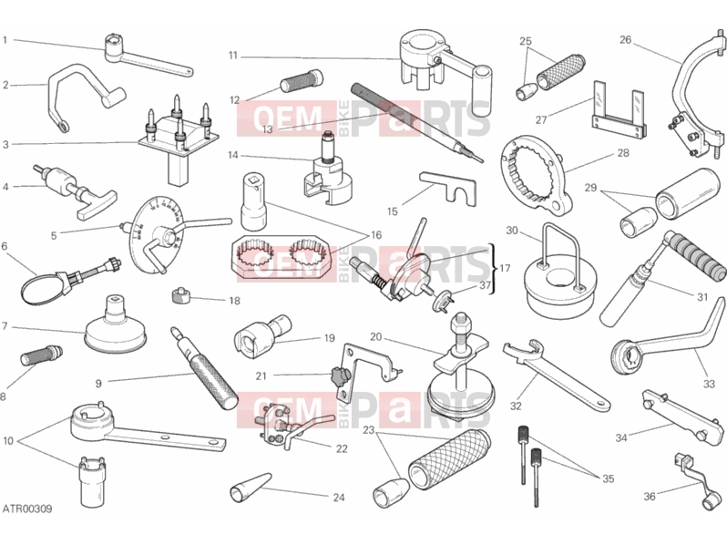 DUCATI 2013 HYPERSTRADA WORKSHOP SERVICE TOOLS (ENGINE) » UNCLASSIFIED
