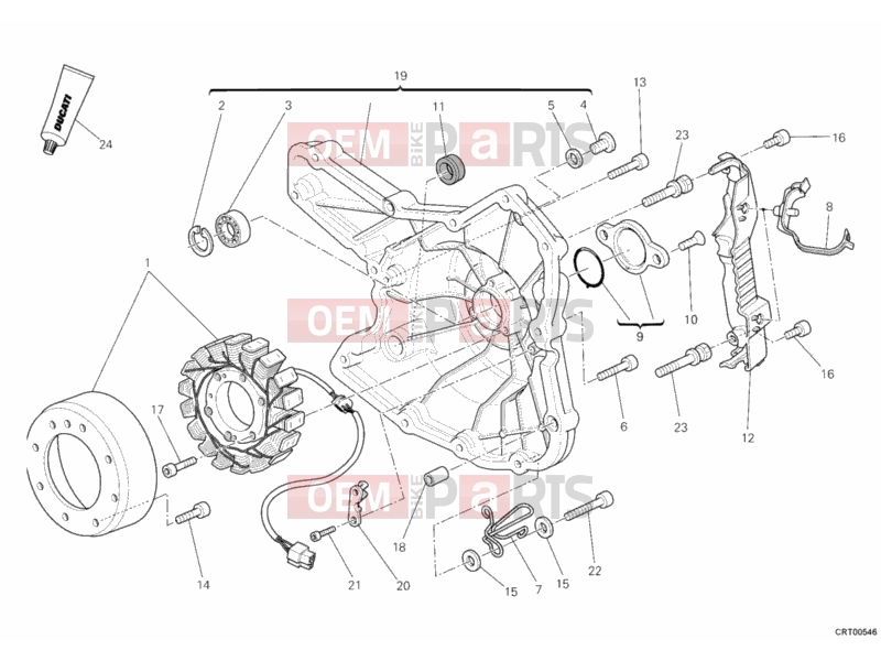 DUCATI 2012 Monster 1100 EVO ABS GENERATOR » IGNITION SYSTEM