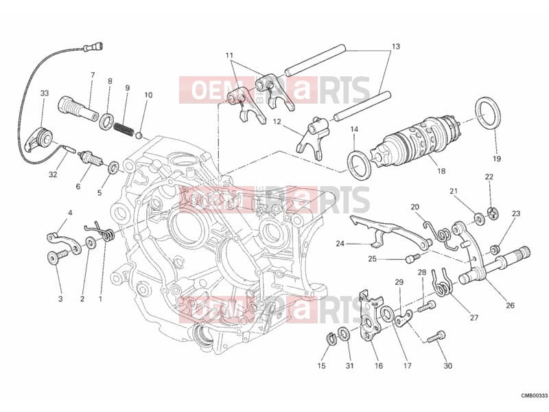 DUCATI 2012 Monster 796 ABS SHIFT CAM - FORK » FRONT SUSPENSION