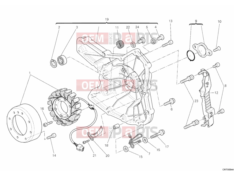DUCATI 2011 Monster 696 ABS GENERATOR » IGNITION SYSTEM