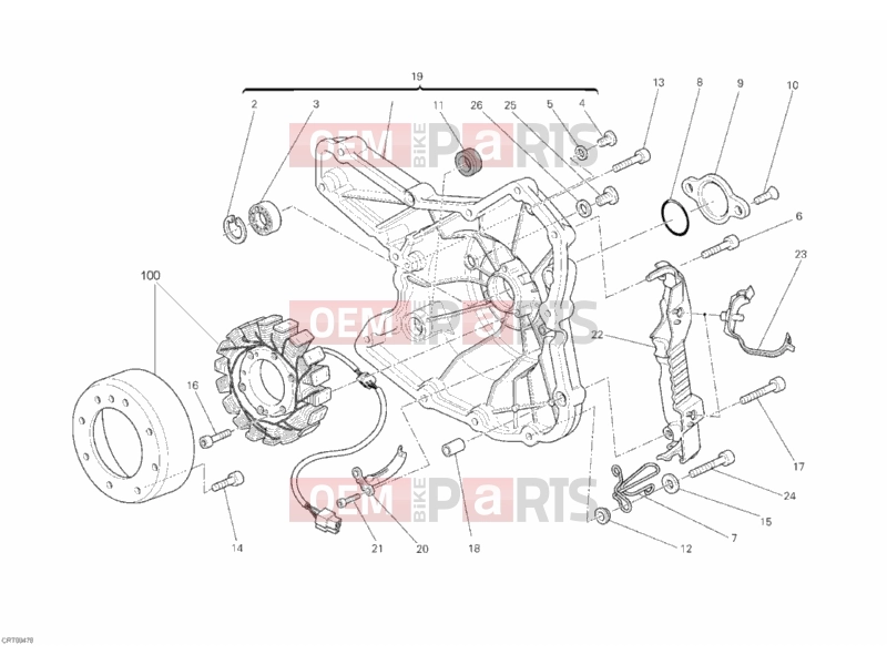 DUCATI 2010 Multistrada 1100 GENERATOR » IGNITION SYSTEM