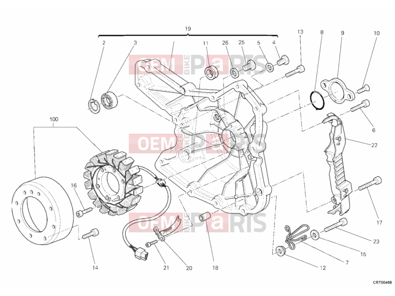 DUCATI 2009 Monster 696 GENERATOR » IGNITION SYSTEM
