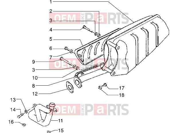Engine » Silencer - Piaggio Free FL