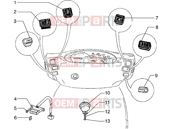 PIAGGIO Electrical system » Electrical devices