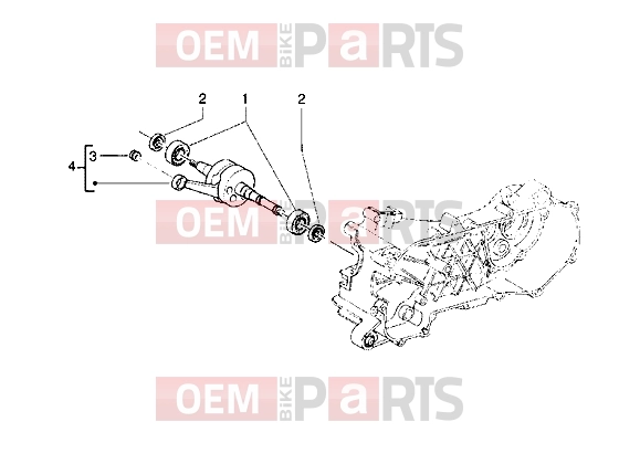 PIAGGIO Engine » Crankshaft
