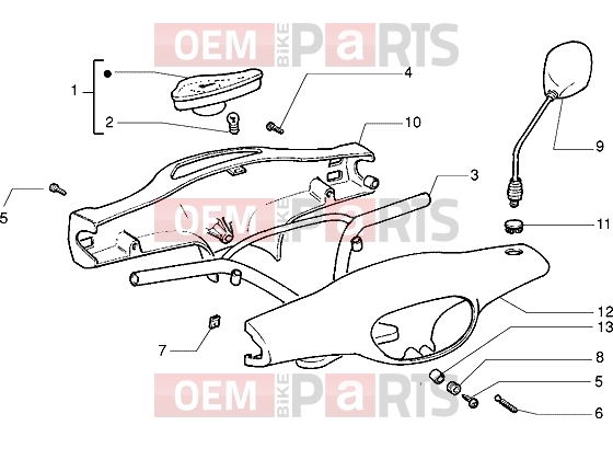 PIAGGIO Handlebars » Handlebars