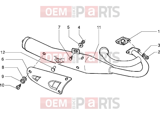 PIAGGIO Engine » Silencer