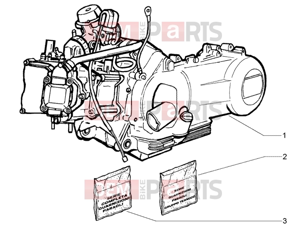 Engine » ENGINE - Piaggio X8 125