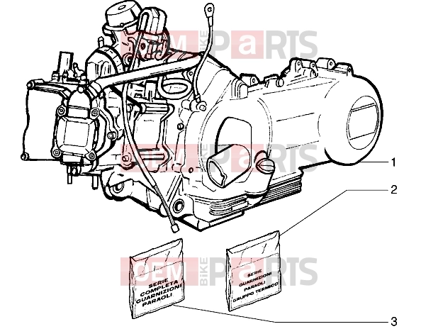 Engine » Engine - Piaggio X9 125