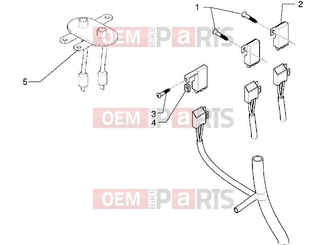 Electrical system » Electrical devices - Piaggio X9 250