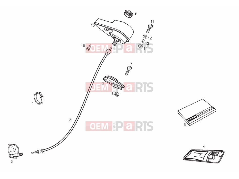 derbi Variant Courier 50 Tables » Instruments