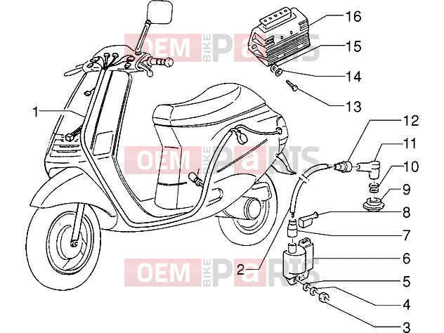 gilera Easy Moving Electrical system » Electrical devices
