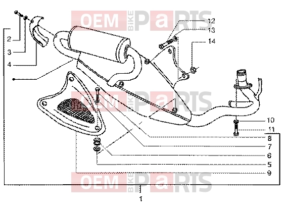 Engine » Silencer - Gilera Runner 50 SP