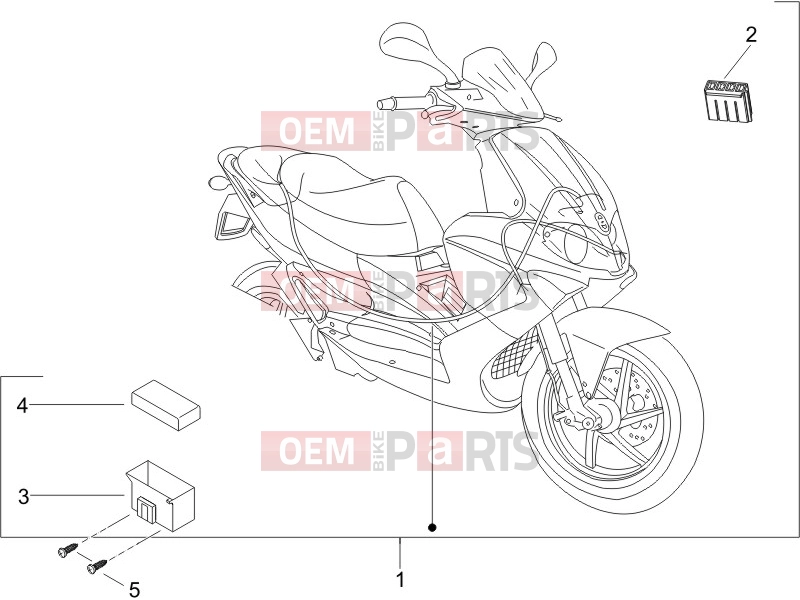 Electrical system » Main cable harness - Gilera Runner 125 VX 4T 2005