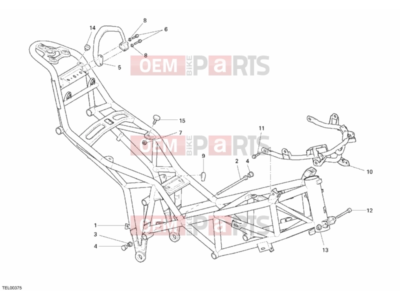 DUCATI 2007 Multistrada 1100 S FRAME » FRAME