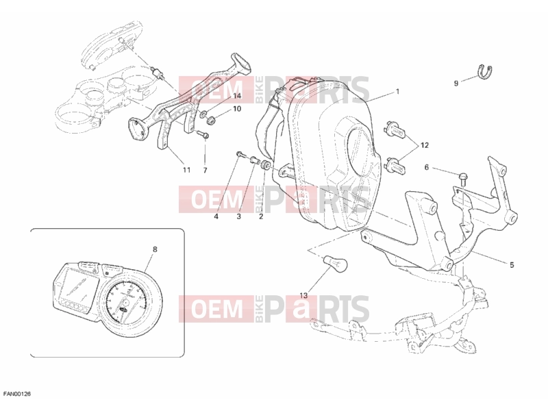 DUCATI 2007 Multistrada 1100 S HEADLIGHT » LIGHTING SYSTEM