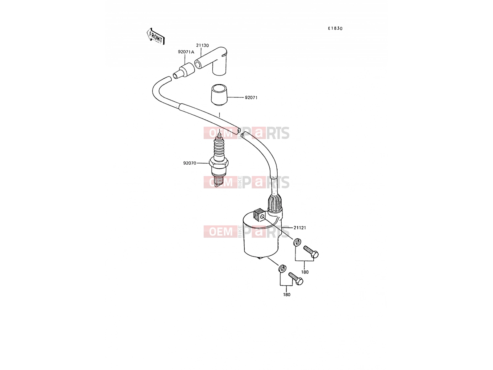 KAWASAKI 1990 Ignition System