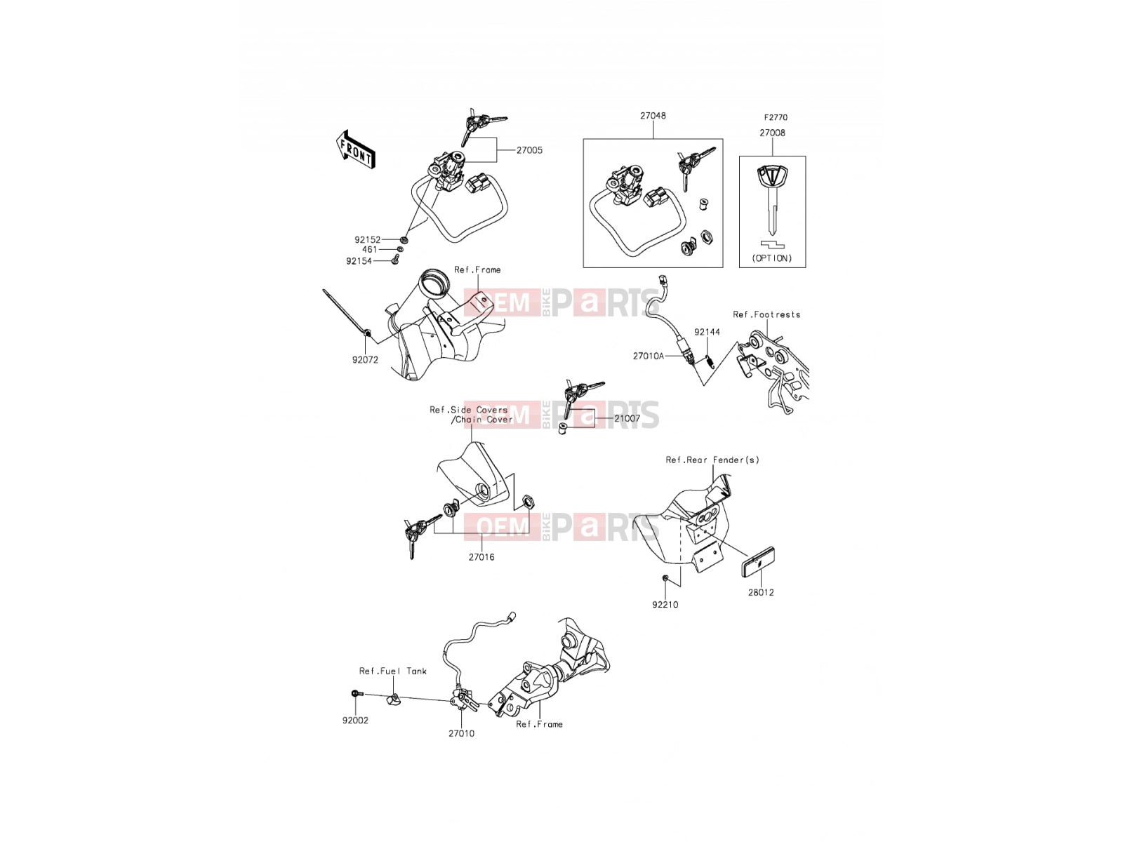 KAWASAKI 2016 Ignition Switch