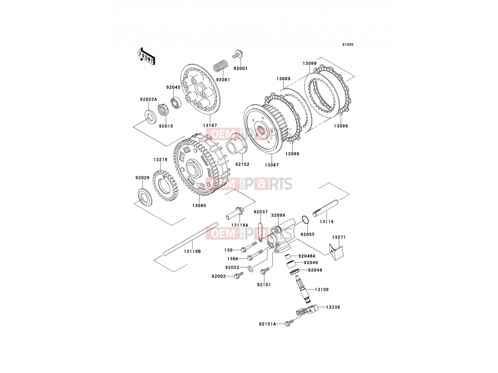 KAWASAKI 2001 Clutch
