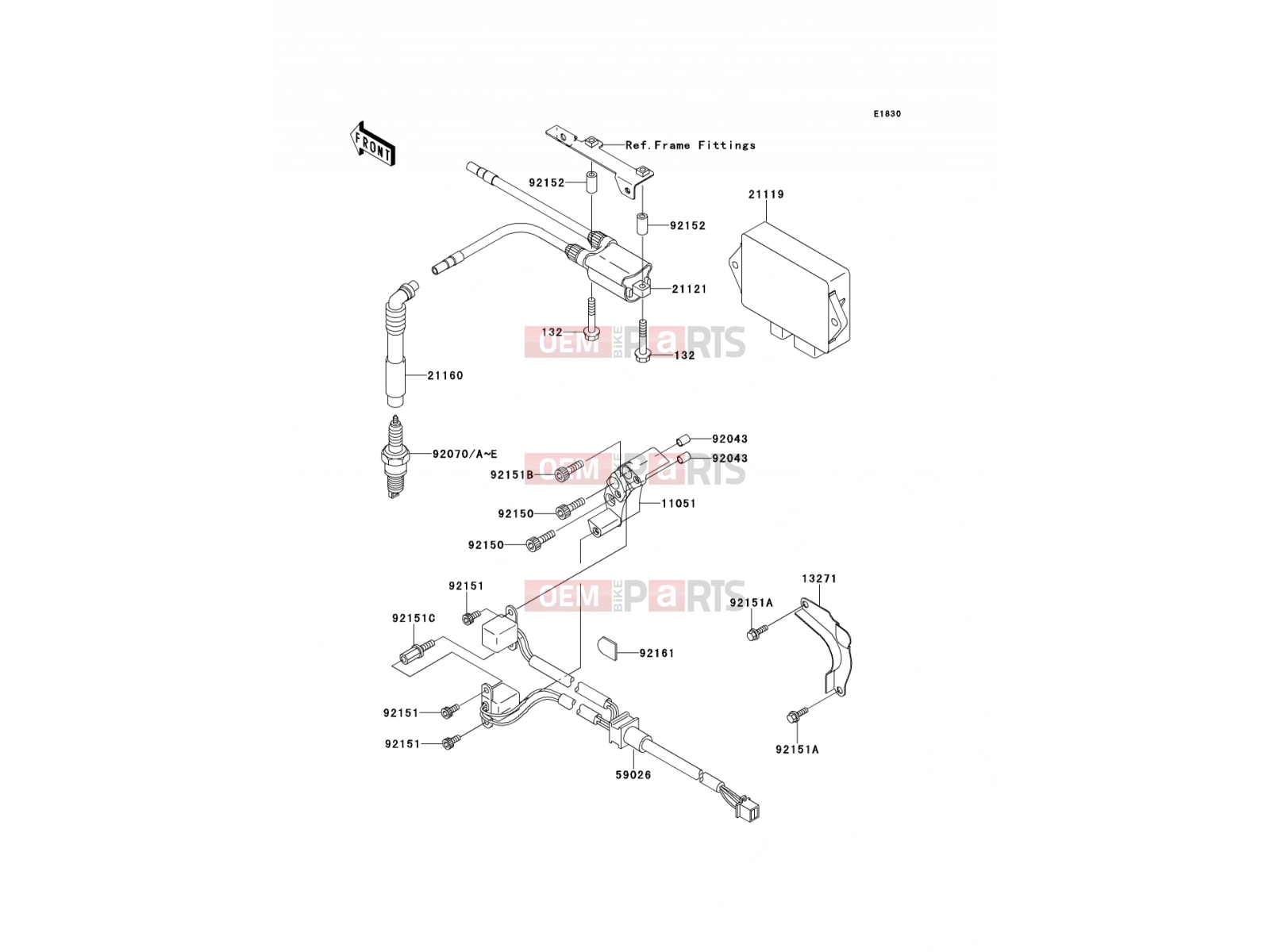 KAWASAKI 2001 Ignition System
