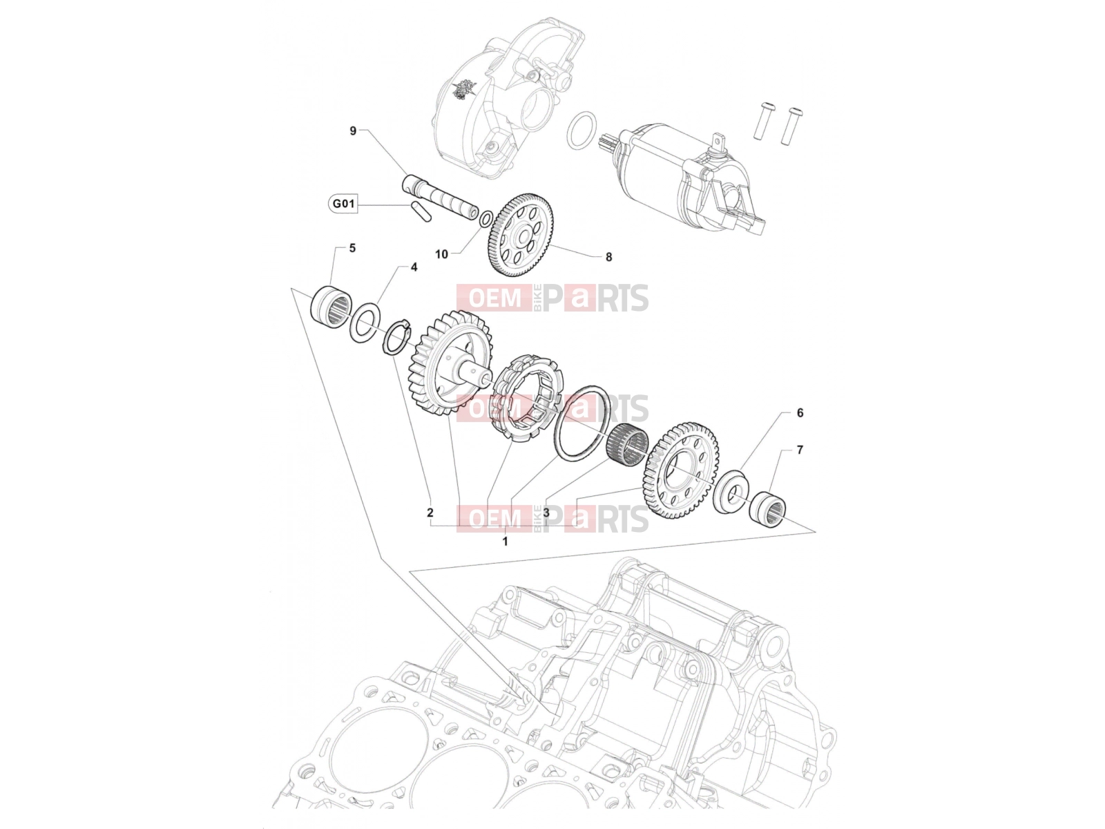 MV Agusta Brutale 800 RR Starting System