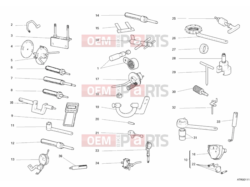 DUCATI 2006 Multistrada 1000 S WORKSHOP SERVICE TOOLS, ENGINE » UNCLASSIFIED