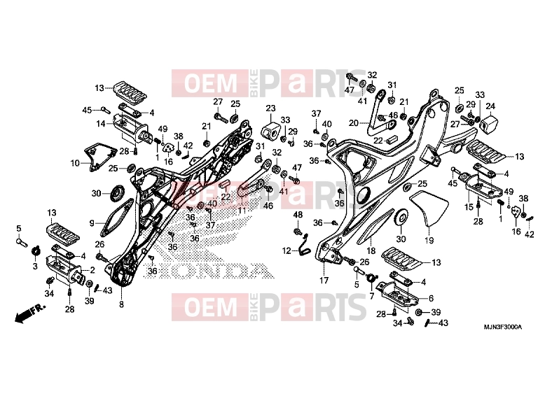 HONDA CTX1300A 2016 F-30 STEP