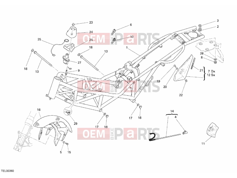 DUCATI 2006 Monster S4RS FRAME » FRAME