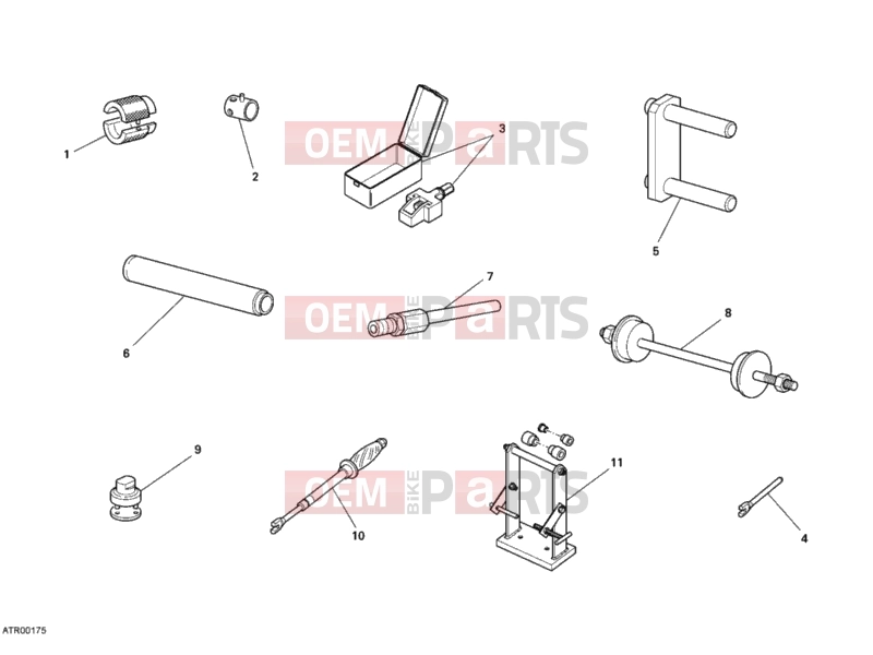 DUCATI 2006 Sportclassic 1000 Single-Seat WORKSHOP SERVICE TOOLS, FRAME » FRAME