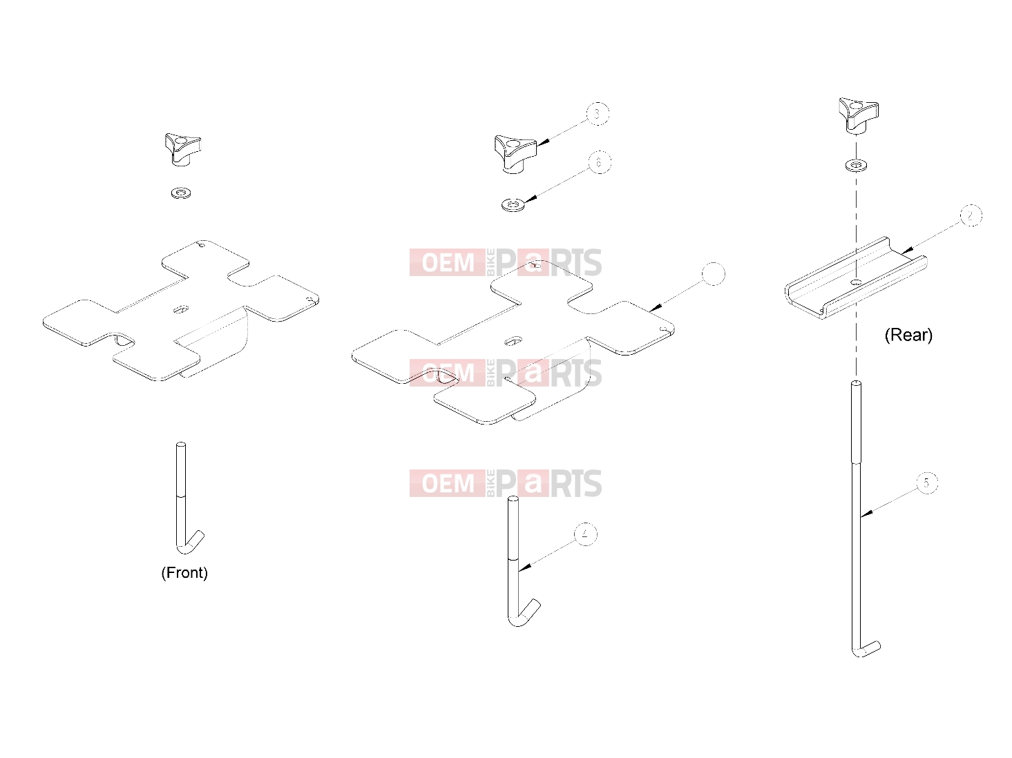 Polaris 2011 LEV GEM - e2/e4/e6/eS/eL/eLXD ELECTRICAL » ELECTRICAL, BATTERY HOLD DOWN - e2/e4/eS (49GEMELECTRICAL11BATTERYHOLD)