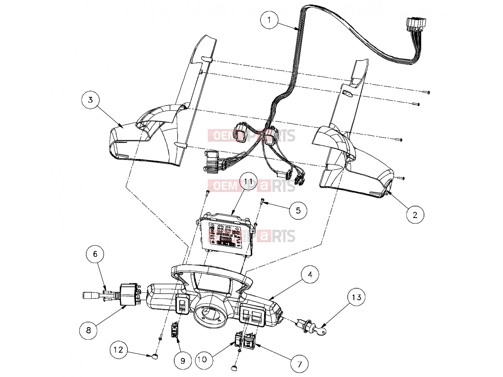 Polaris 2010 LEV GEM - E2/E4/E6/ES/EL/ELXD ELECTRICAL | ELECTRICAL, COLUMN STEERING UTILITY - e6wSopt/eS/eL/eLXD (49GEMELECTRICAL11COLUMNU)