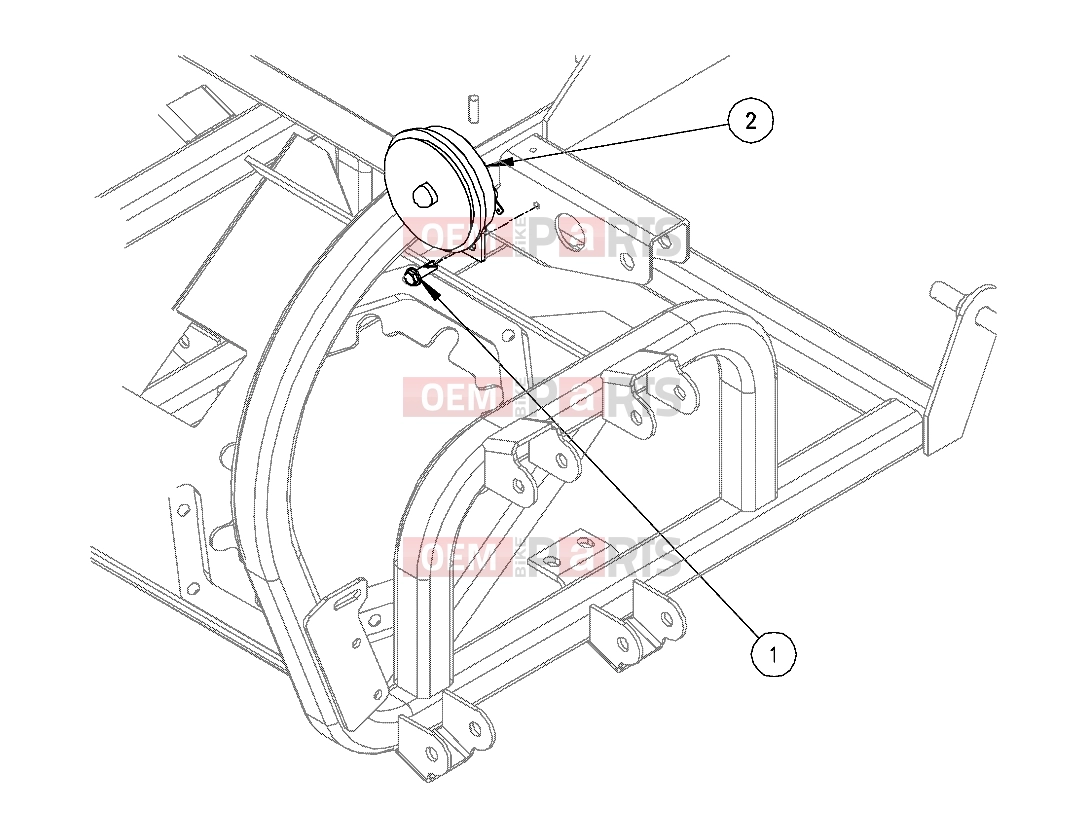Polaris 2007 LEV GEM - E2/E4/E6/ES/EL/ELXD ELECTRICAL | ELECTRICAL, HORN - e2/e4/e6/eS/eL/eLXD (49GEMELECTRICAL11HORN)