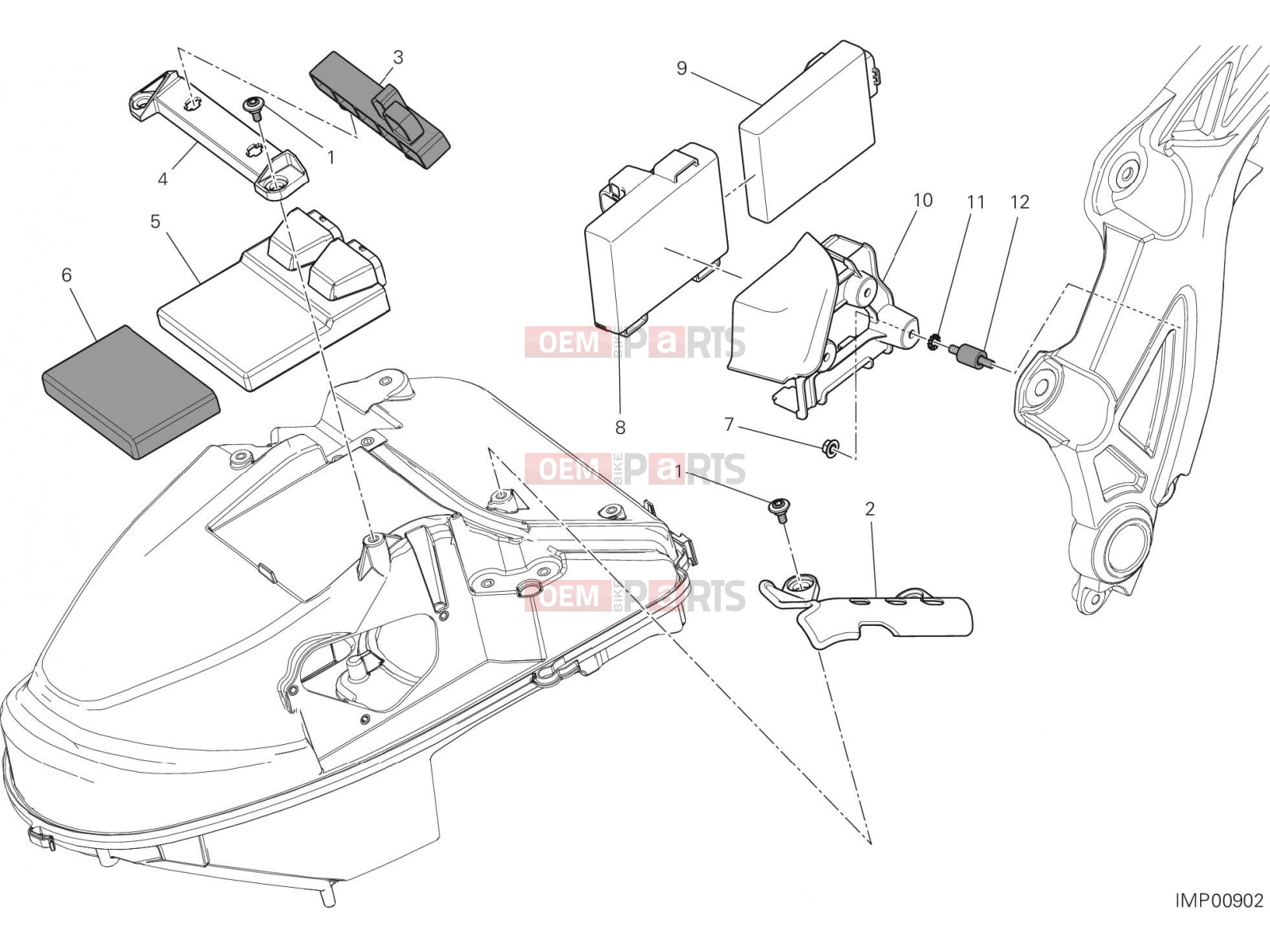 DUCATI 2015 Diavel Titanium ENGINE CONTROL UNIT [MOD:DVLR]