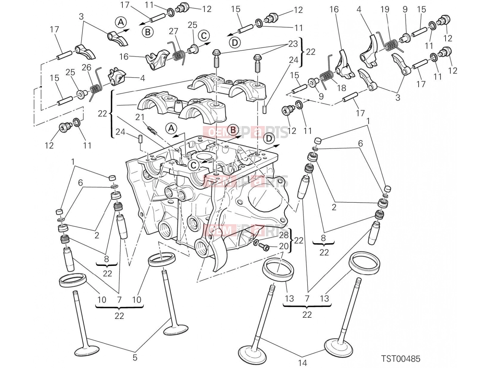 DUCATI 2015 Hyperstrada VERTICAL HEAD [MOD:HYP STR;XST:AUS,EUR,FRA,JAP,TWN]