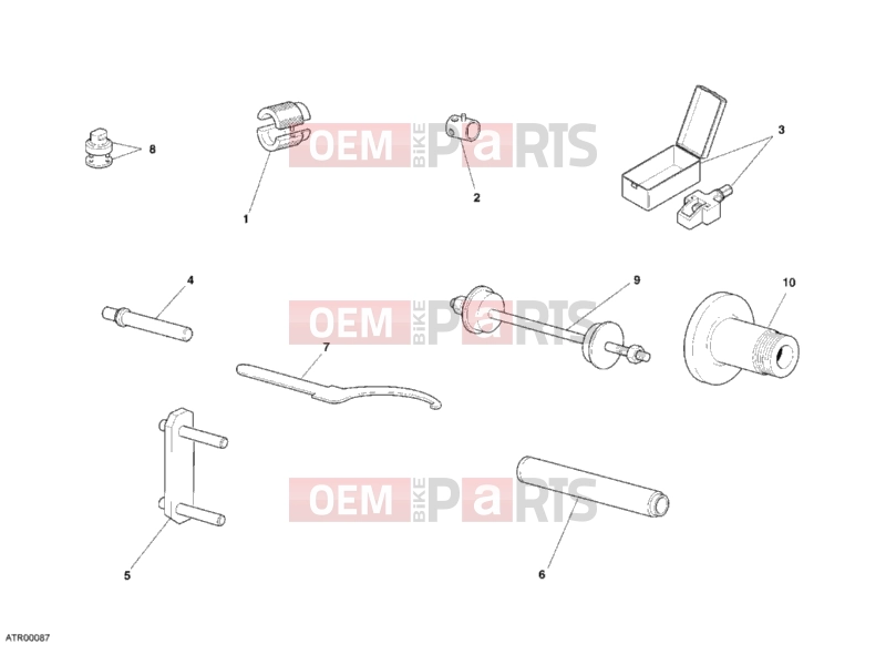 DUCATI 2005 Monster S2R 800 DARK WORKSHOP SERVICE TOOLS, FRAME » FRAME