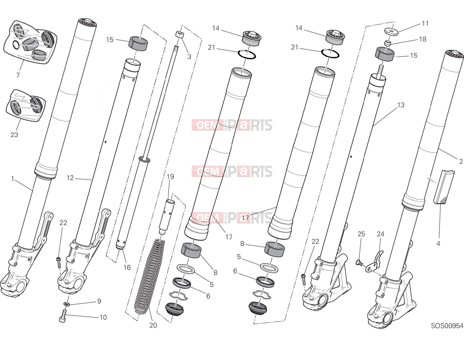 DUCATI 2021 Scrambler ICON FRONT FORK