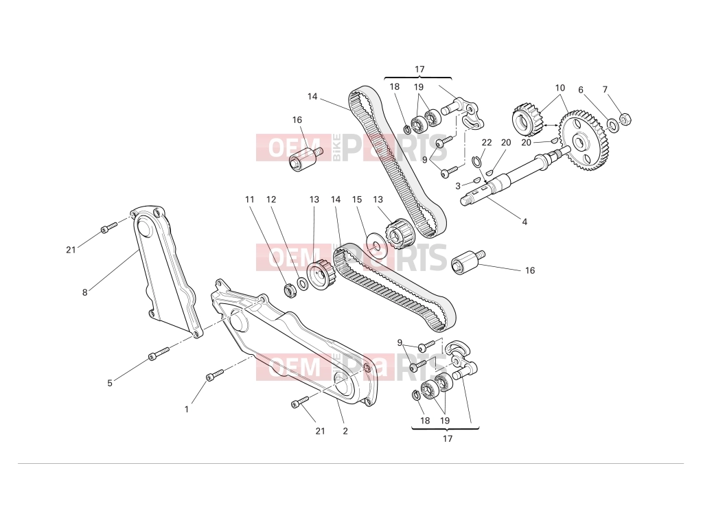 DUCATI 2006 Multistrada 620 Timing system