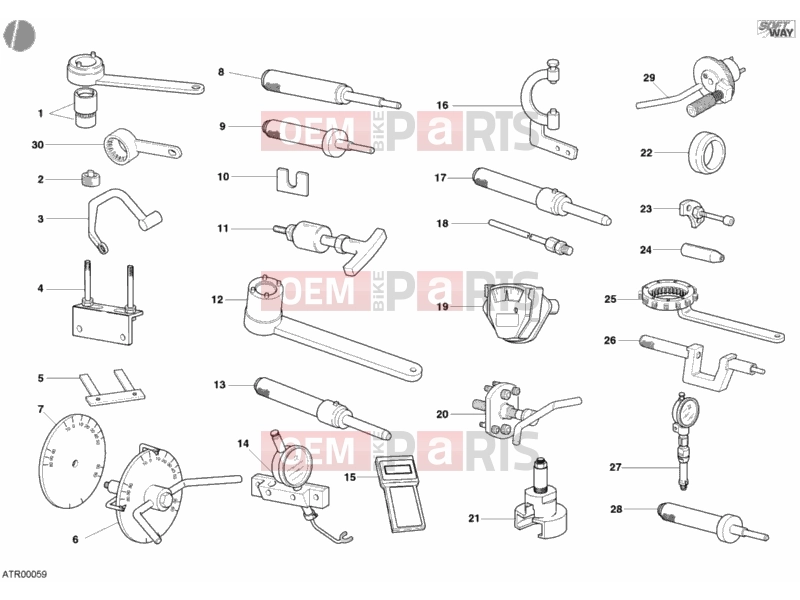 DUCATI 2004 Monster S4R WORKSHOP SERVICE TOOLS, ENGINE » UNCLASSIFIED