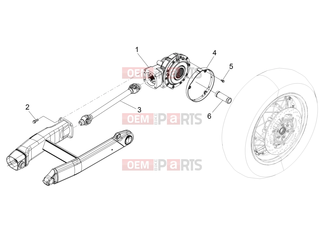 Engine » Transmission complete - Motoguzzi Eldorado 1400 ABS 2020