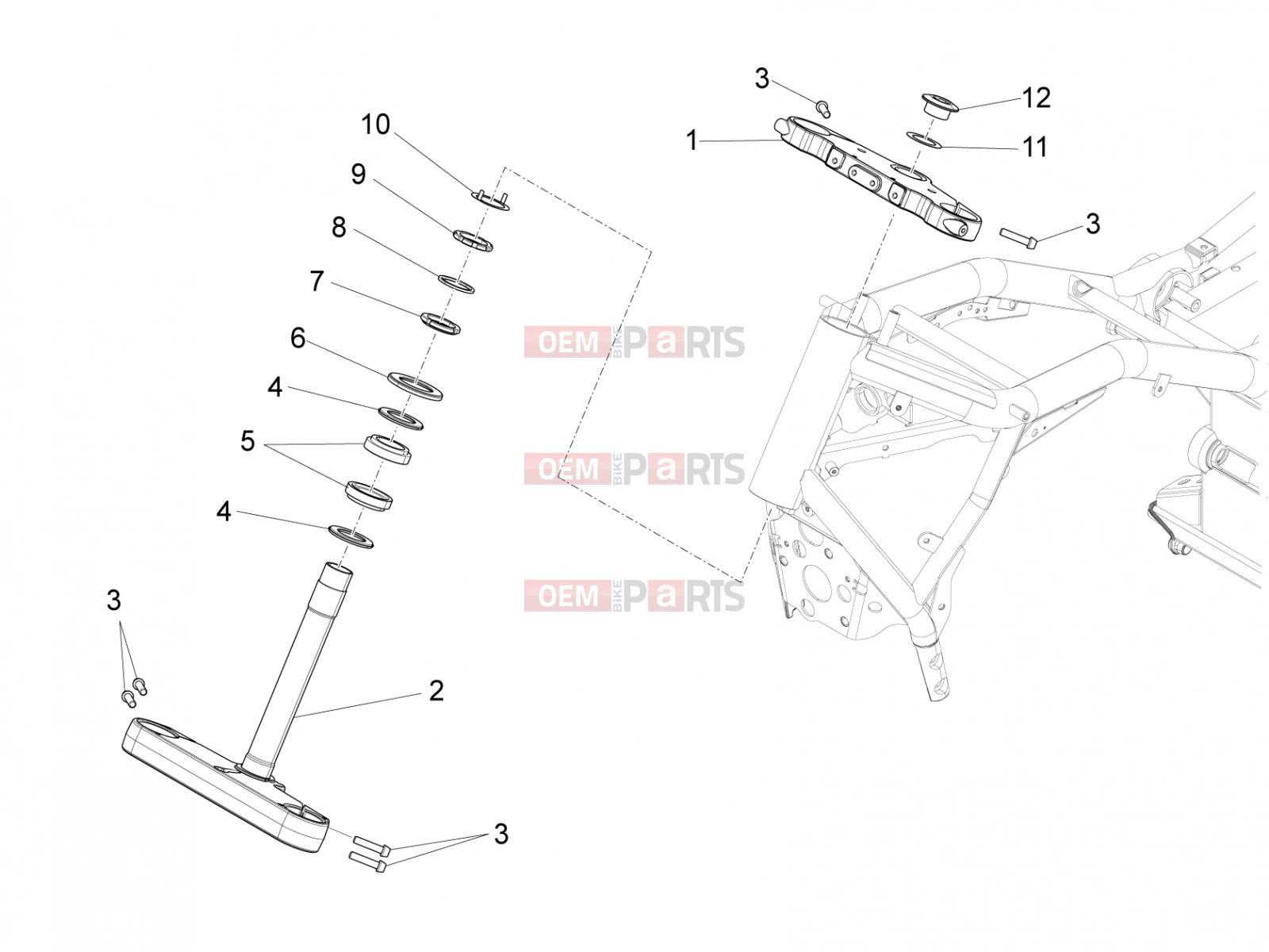 MOTOGUZZI Eldorado 1400 ABS Handlebar - Controls » Steering