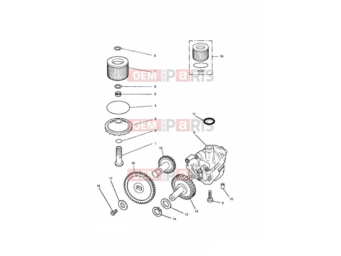 Triumph 1993 TRIDENT Lubrication System