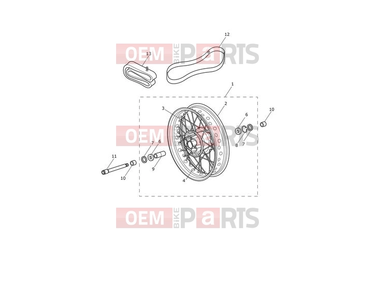 Triumph 2017 THRUXTON Front Wheel