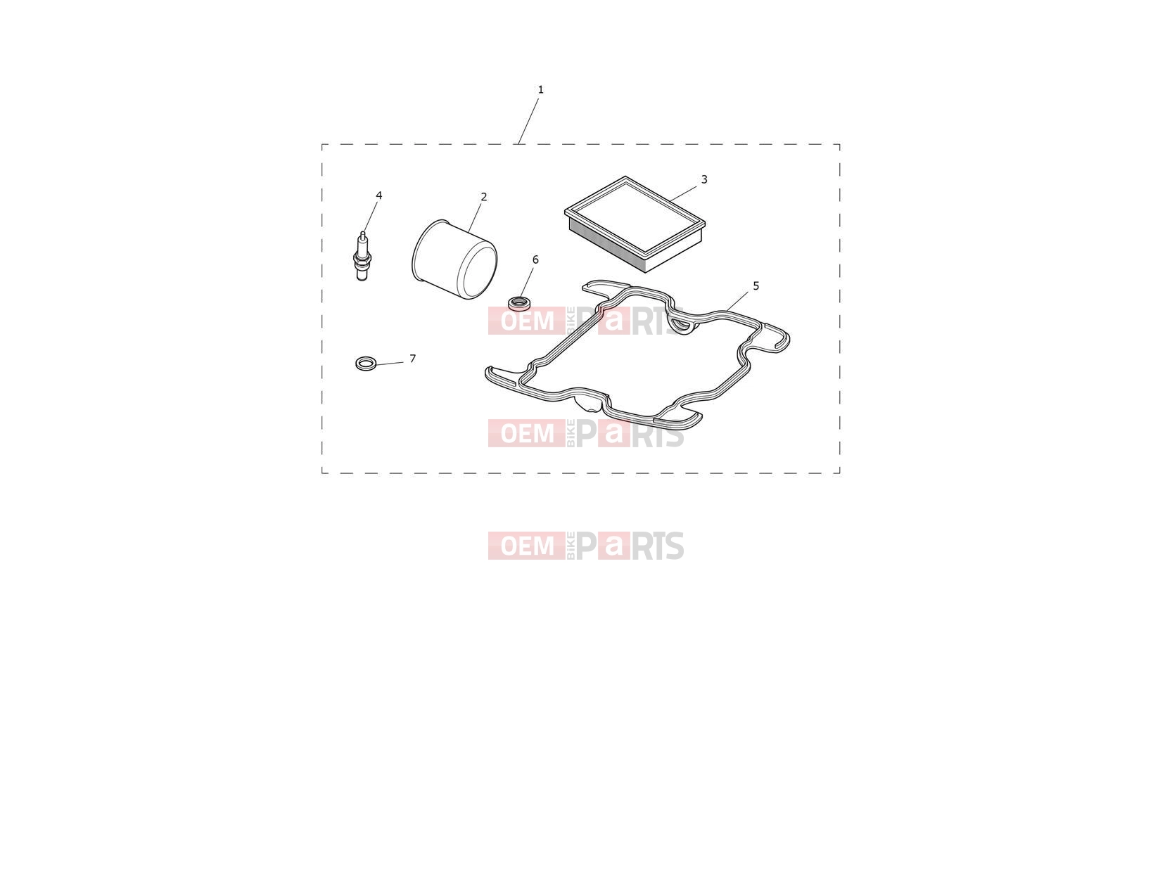 Triumph 2019 THRUXTON R Engine Service Kit