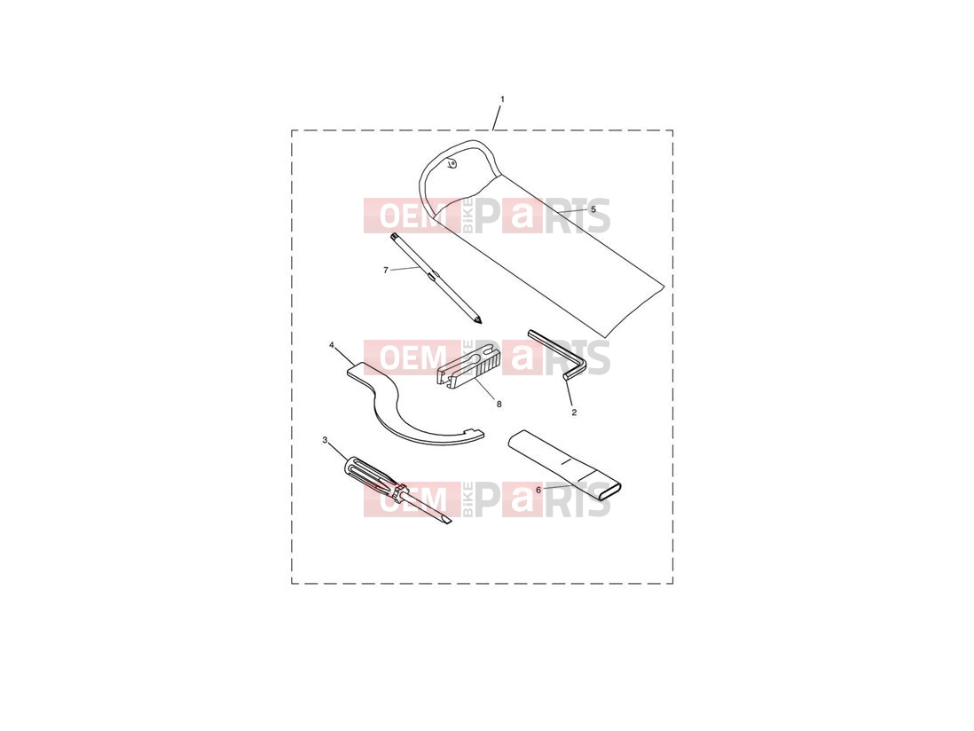 Triumph 2009 SPRINT ST 208167 > Tool Kit