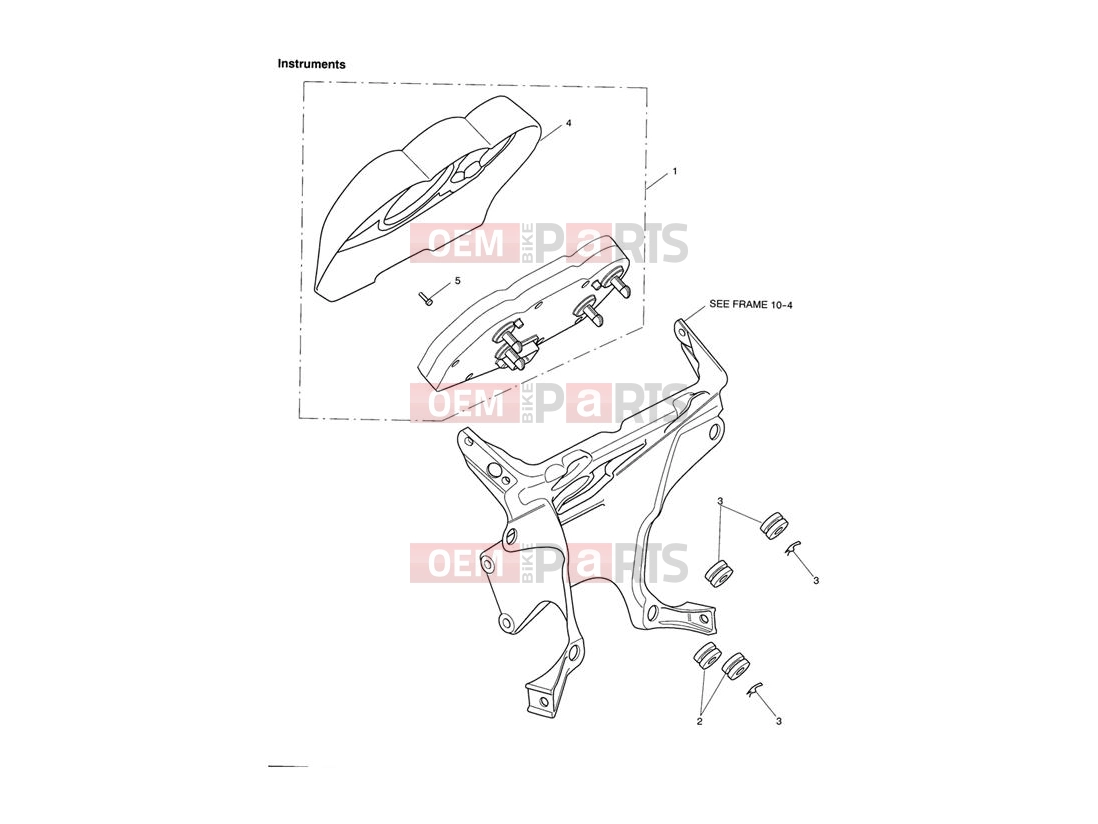 Instruments - Triumph SPRINT ST 208167 > 2010