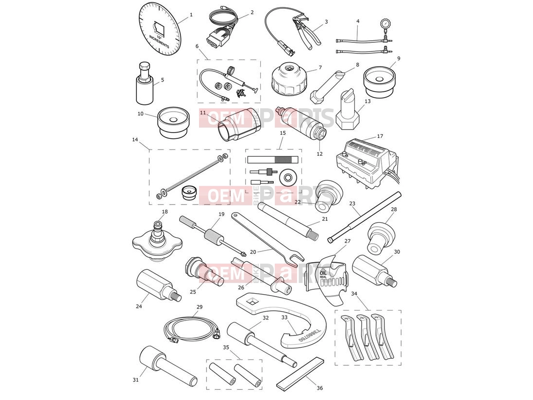 Triumph 2021 ROCKET 3 GT Service Tools