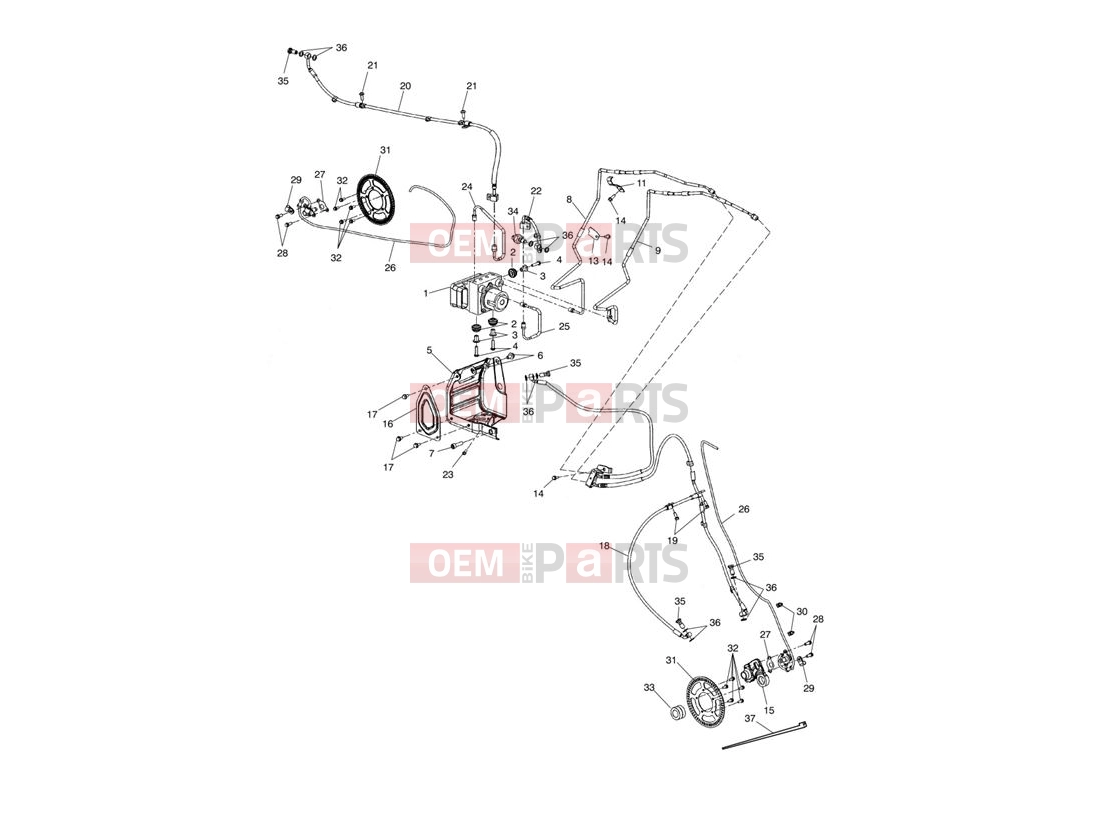 Triumph 2012 ROCKET III TOURING ABS Components