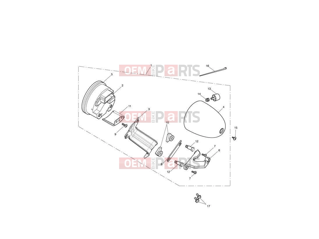 Triumph 2011 SPEEDMASTER EFI Instruments 439976