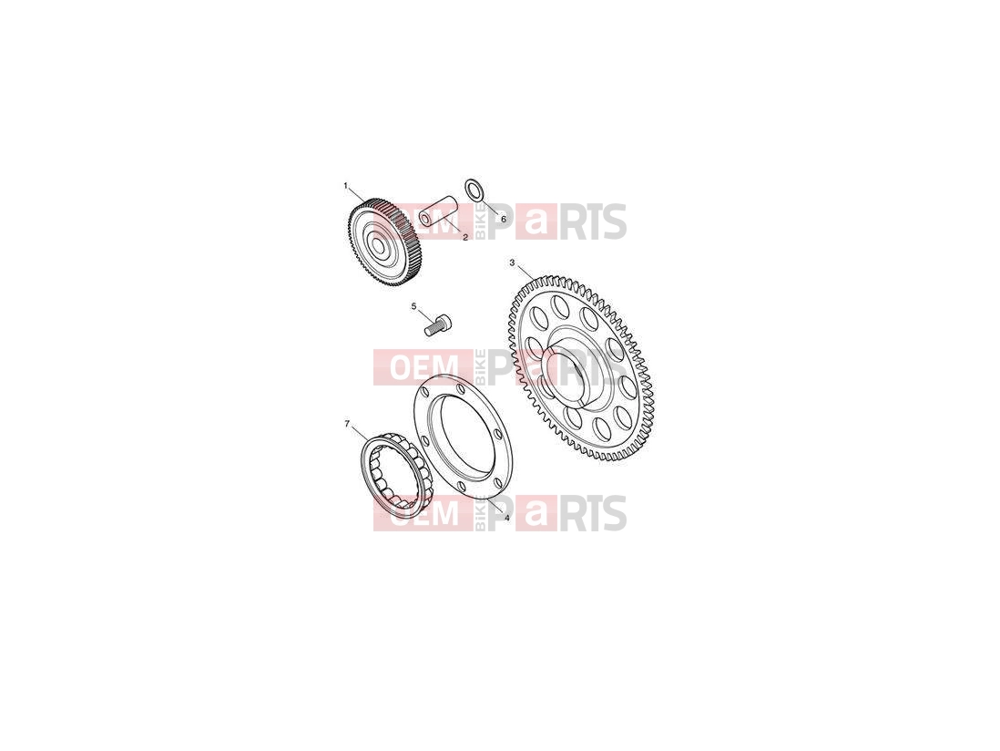 Triumph 2013 SPEEDMASTER EFI Starter Drive